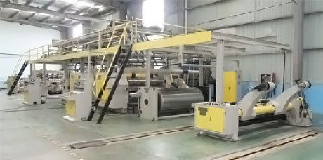 2 layer corrugated cardboard production line