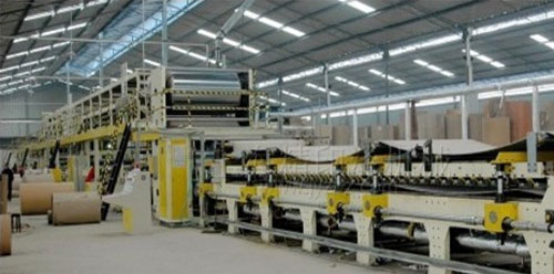 3 layer corrugated cardboard production line