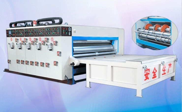 Semi-automatic Printing and Slotting Machine