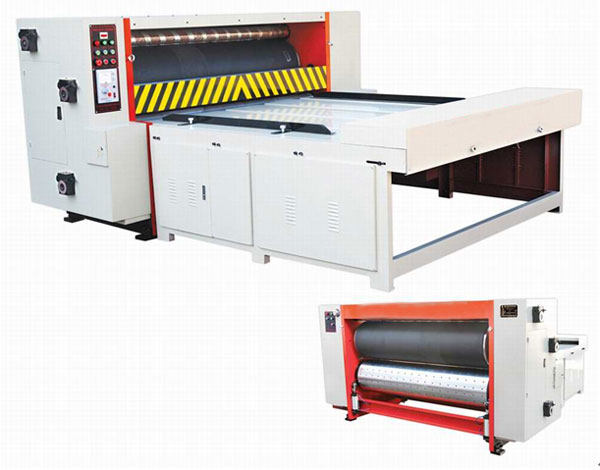 Semi auto rotary die cutting machine