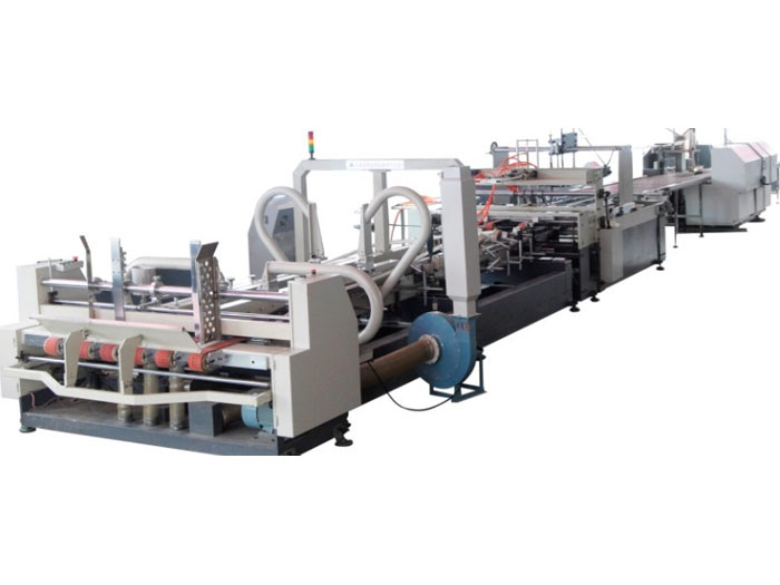 Auto Fold Gluer And Strapping Machine