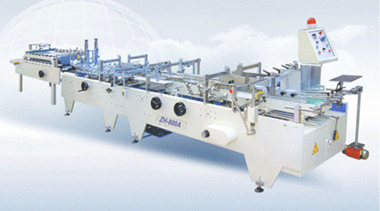 ZH800A/880A/1000A Automastic Small Box Folder Gluer with Prefold function