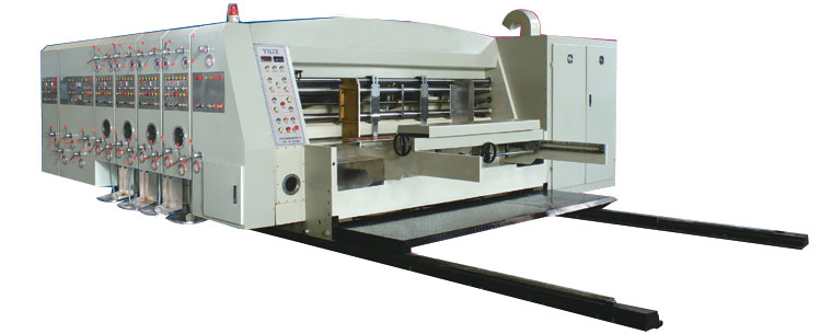 automatic flexo printing,slotting & die-cutting mac