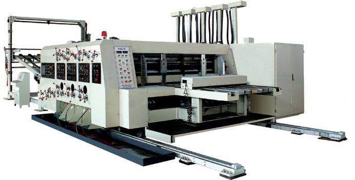 automatic flexo printing,slotting & die-cutting mac