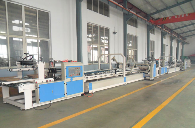 the folder gluer machine workshop